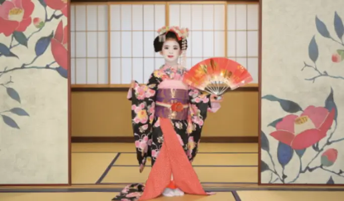 Authentic Maiko & Samurai Photo Experience in Kyoto