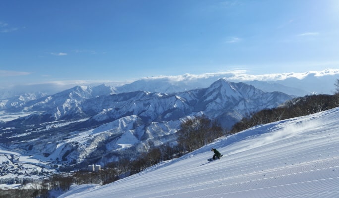 石內丸山滑雪場１日雙板滑雪/單板滑雪之旅（東京出發）