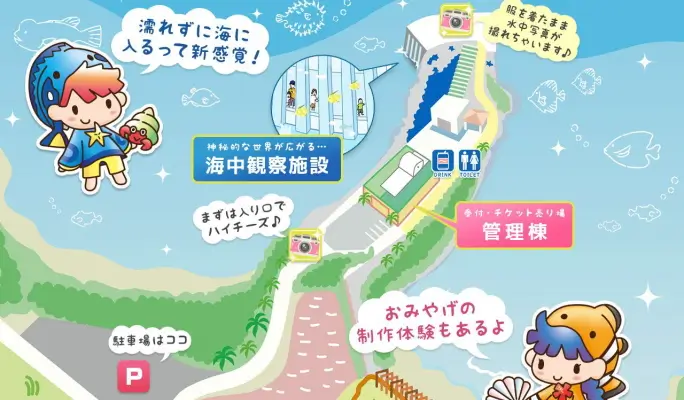 Okinawa Miyakojima Underwater Park Admission Ticket