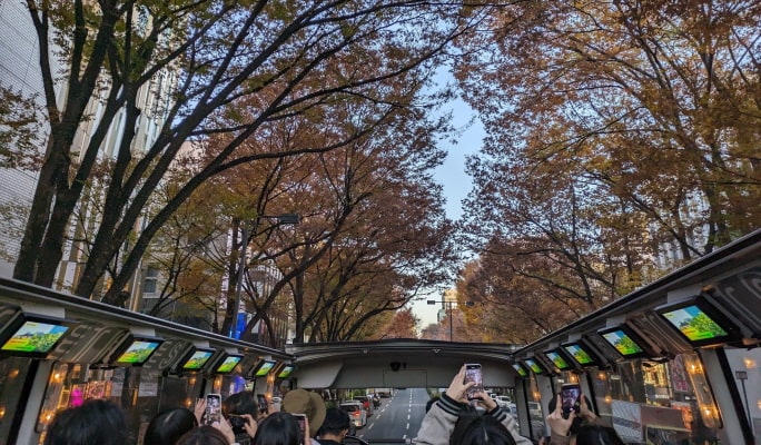 SHIBUYA STREET RIDE Sightseeing Bus Tour - Shibuya Discovery Route