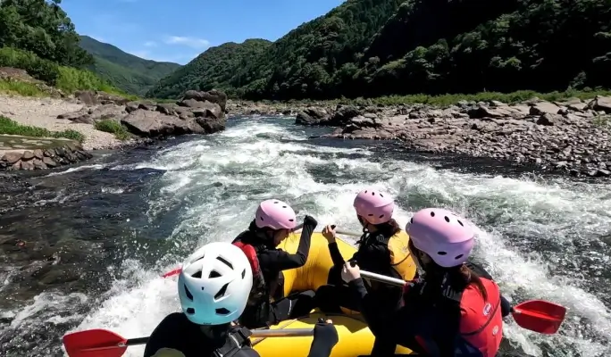 Shimanto River Half-Day Rafting & SUP Tour (Join-in/Private)