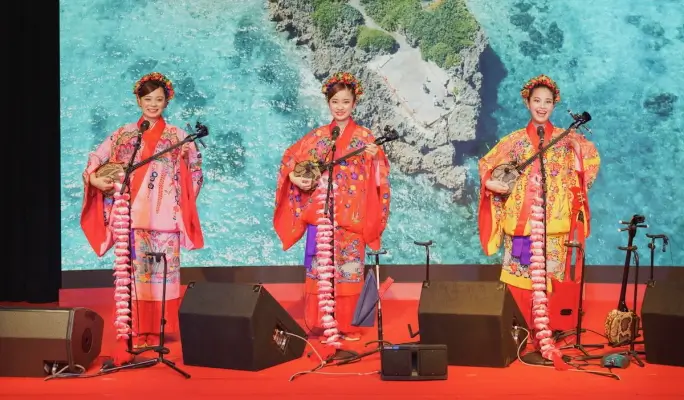 Tink Tink Okinawan Music Live Show in Naha, Okinawa