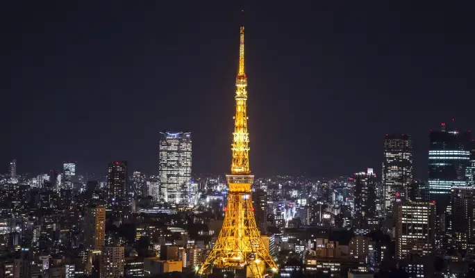Tokyo Tower Main Deck Admission Ticket + Tokyo Tower Bungee VR Experience