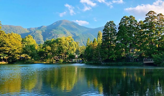 Yufuin & Kyushu Natural Animal Park & Beppu Jigoku 1-Day Tour from Fukuoka