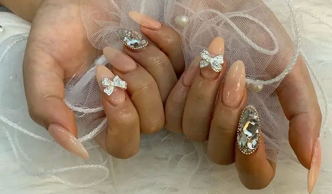 Gel Nail Art and Pedicure at Lira Beauty in Myeongdong