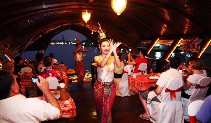 Loy Nava Dinner Cruise (+Transfer option) - Course Meal