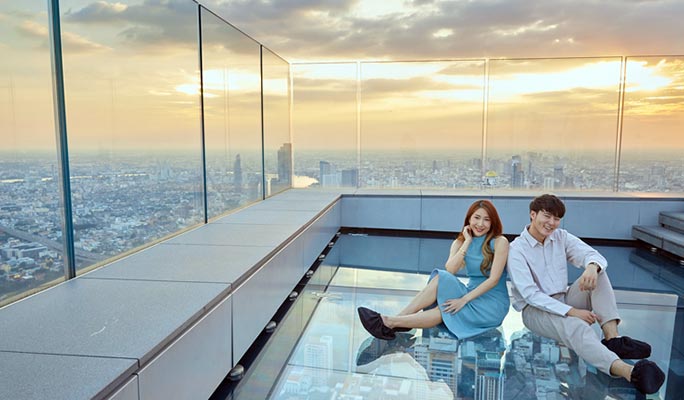 King Power Mahanakhon Skywalk & Observation Deck + Mahanakhon Skyverse Ticket