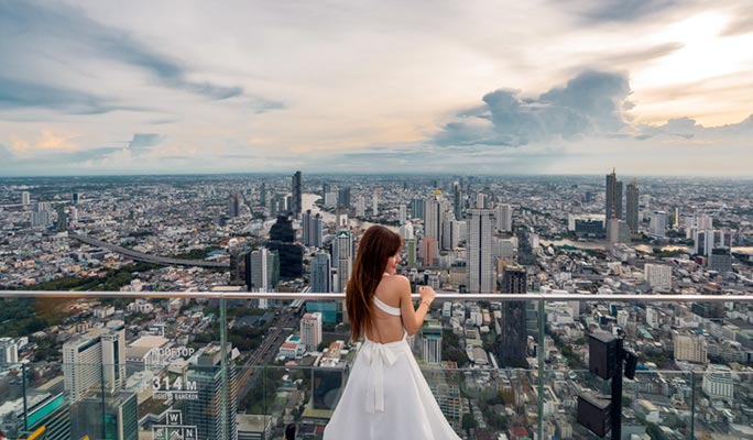 King Power Mahanakhon Skywalk & Observation Deck + Mahanakhon Skyverse Ticket