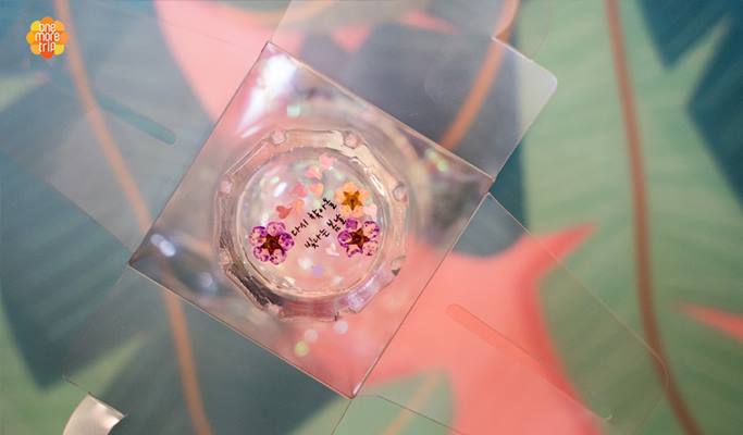 私だけの押し花入りお猪口作り