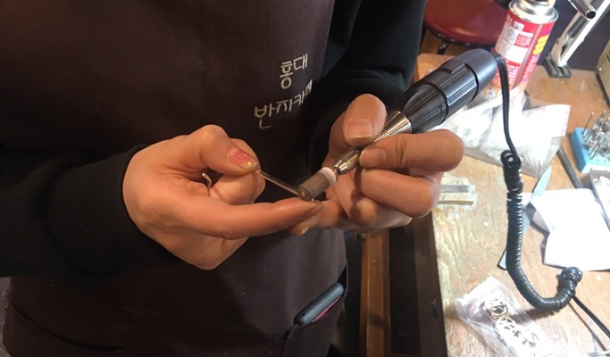 弘大製作個人訂製戒指/手鍊/項鍊