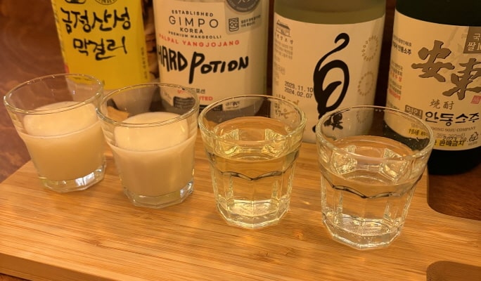 Korean Rice Wine (Makgeolli) Tasting Experience in Busan