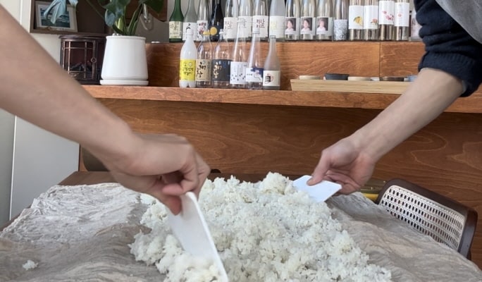 Korean Rice Wine (Makgeolli) Making Experience in Busan