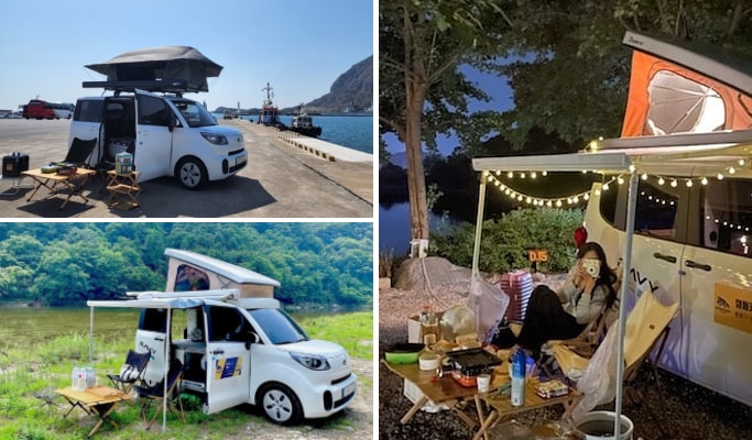 Mini Camper Van Rental in Gimpo (near Seoul)