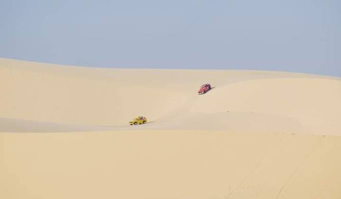 Mui Ne Sand Dunes + Fairy Springs + Fishing Village Jeep Sunrise/Sunset Tour (Join-in/Private)(+Sand Dune Jeep Ride Option)