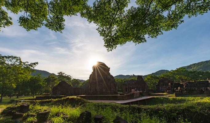 My Son Sanctuary Half Day Morning Tour (+sunrise tour/boat option) - from Hoi An