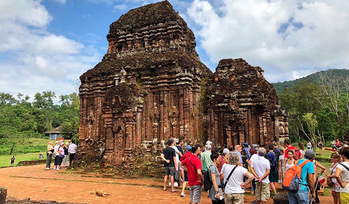 My Son Sanctuary Half Day Morning Tour (+sunrise tour/boat option) - from Hoi An
