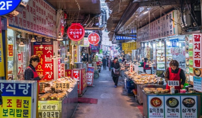 Namdaemun Market Street Food Walking Tour