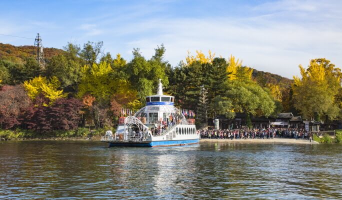 Nami Island + Petite France & Italian Village + Gangchon Rail Bike + Garden of Morning Calm Tour