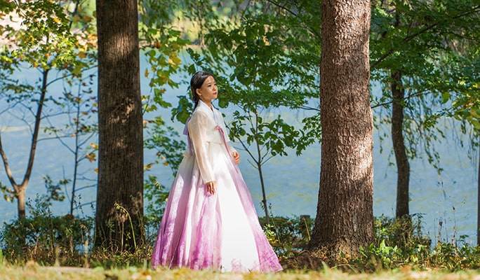 Hanbok Rental at Nami Island