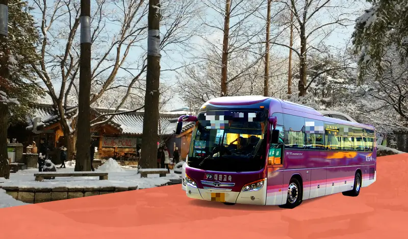 南怡島シャトルバス ‐ ソウル発