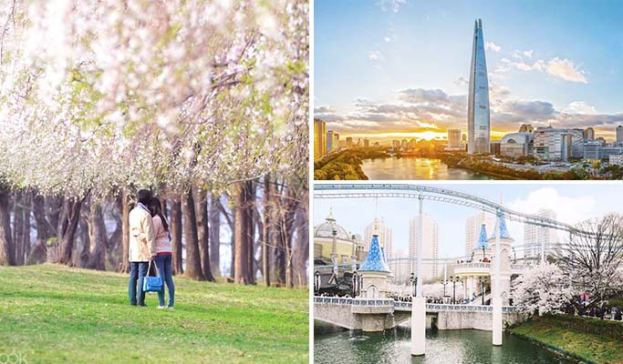 Nami Island & Lotte World / Lotte World Tower 1 Day Tour (~Jun)