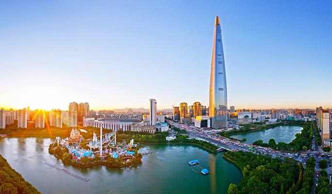 南怡島+樂天世界/首爾天空展望台1日遊（含樂天免稅店）-首爾出發