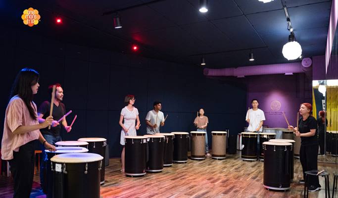 首爾大學路亂打（韓國傳統打擊樂）體驗