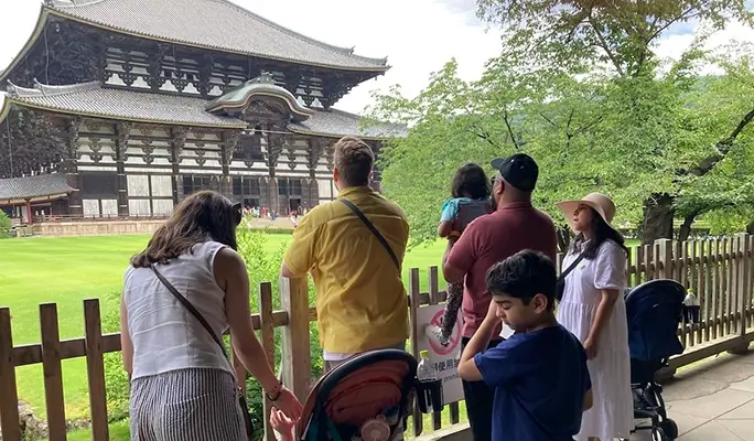 Nara Park Tour - English Guided Sightseeing Bus