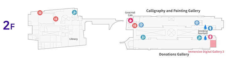 2nd floor guide of National Museum of Korea