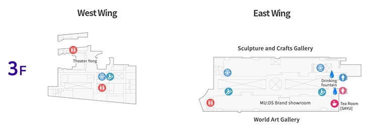 3rd floor guide of National Museum of Korea