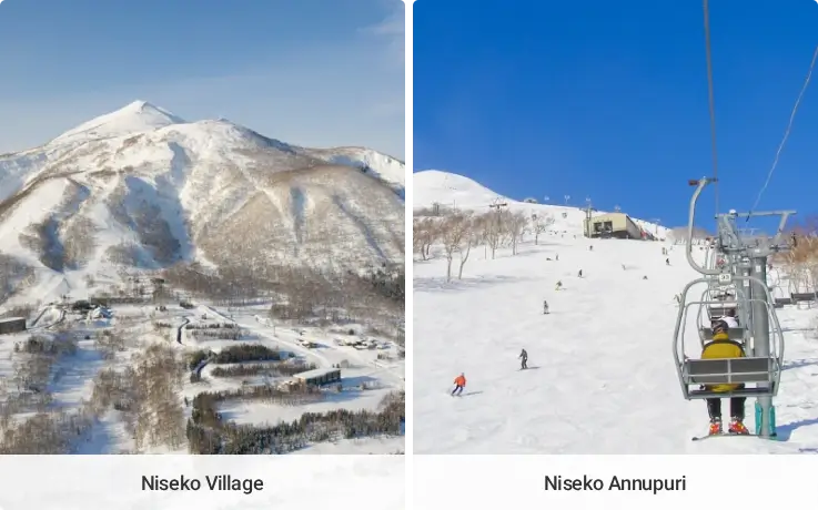 Niseko Village Resort and Niseko Annupuri Resort