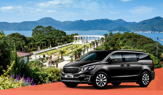 Oedo Botania & Geoje 1 Day Private Tour from Busan  (Van/ Minibus/ Big Bus)