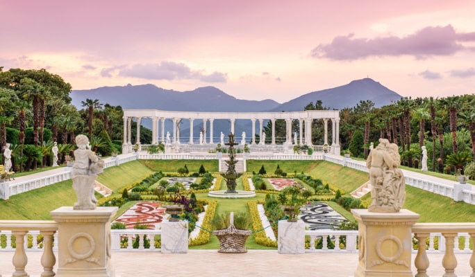 Oedo Botania & Geoje 1 Day Private Tour from Busan  (Van/ Minibus/ Big Bus)