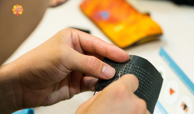 DIY Leathercrafts Class near City Hall Station, Seoul