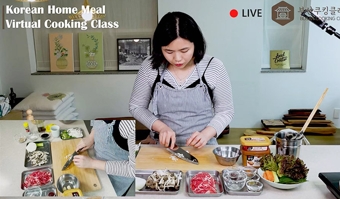 [Online] Korean Home Party Food Cooking Class with Korean Chef