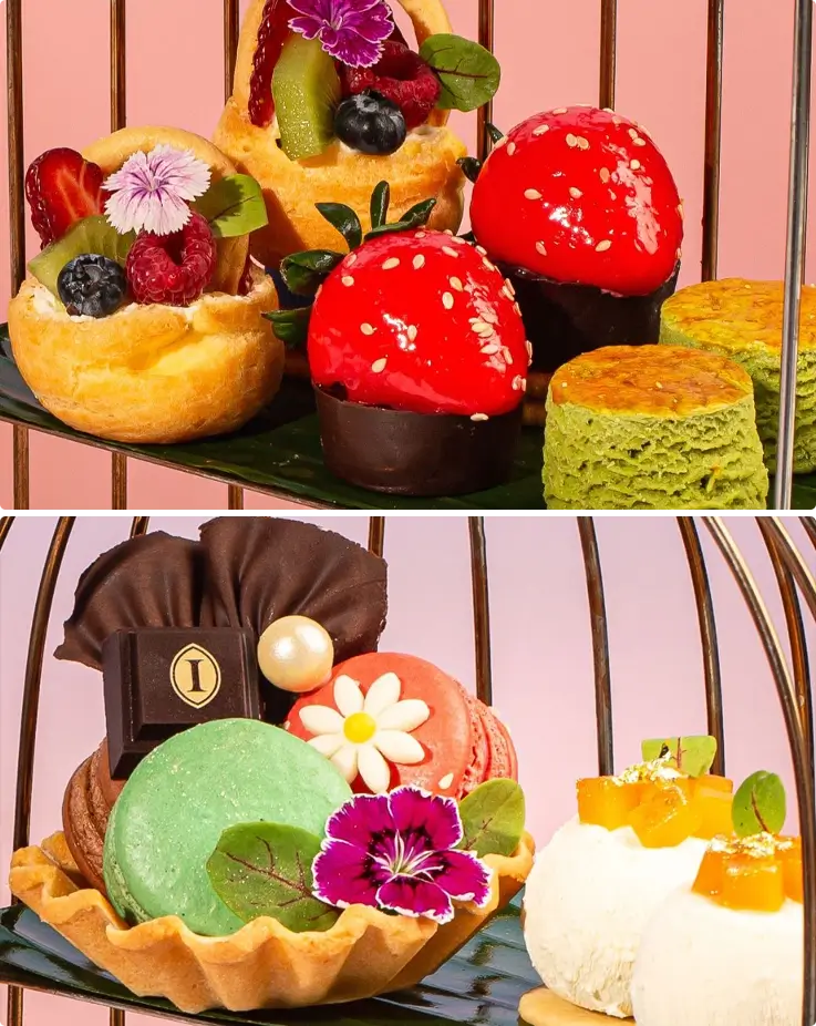 Afternoon tea set at InterContinental Pattaya Resort