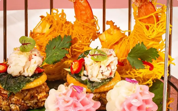 Afternoon tea set at InterContinental Pattaya Resort