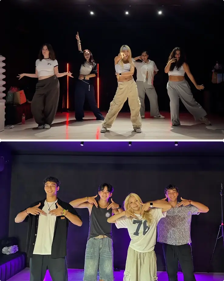 K-pop dance class in Hongdae