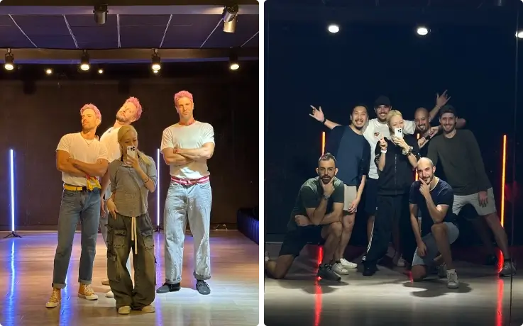 K-pop dance class in Hongdae