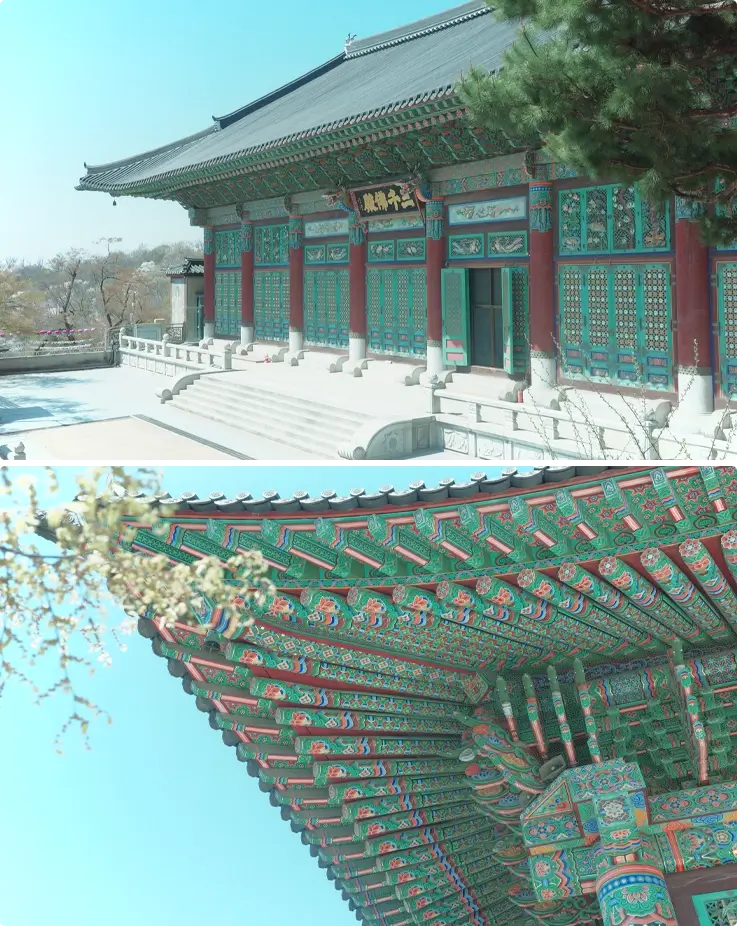 Bongwonsa Temple at Ansan Mountain