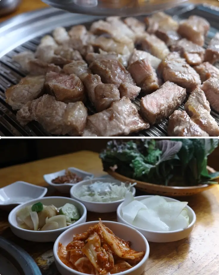 Samgyeopsal at Supsok Hanbang Land
