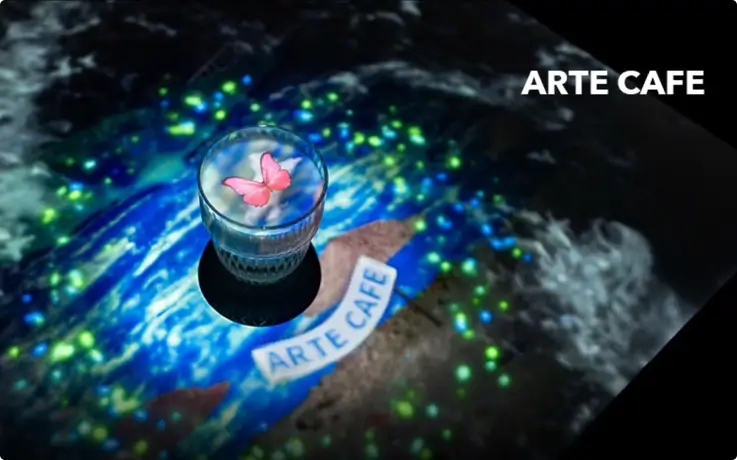 Arte Cafe at Arte Museum in Jeju