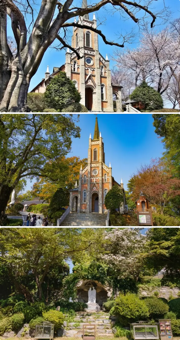 Gongseri Catholic Church in Asan