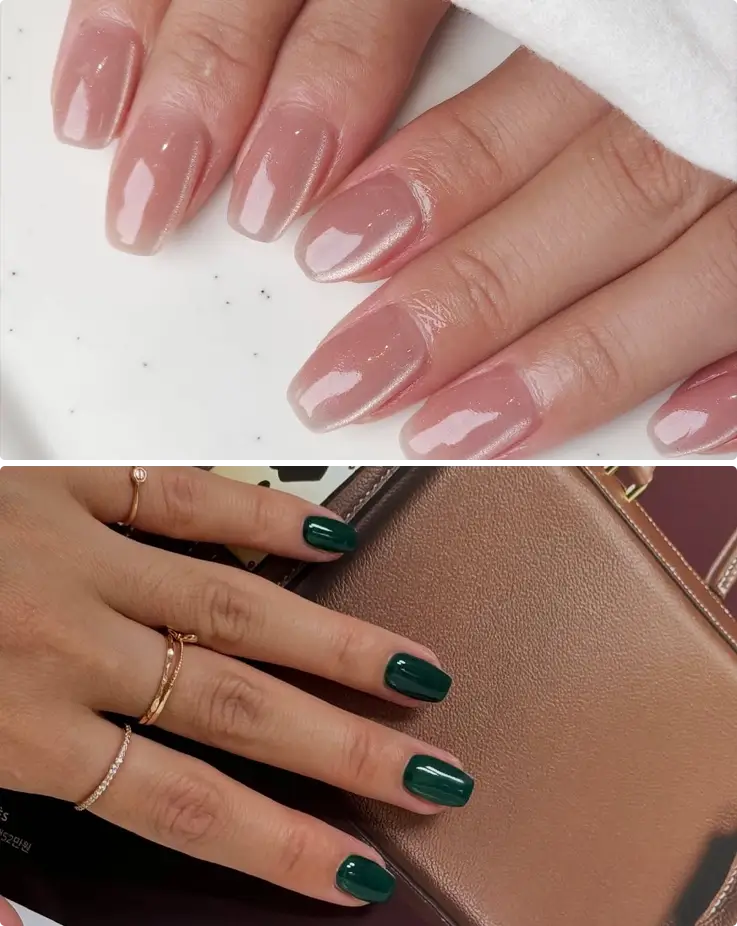 Nail art designs at Beauty Holic in Busan