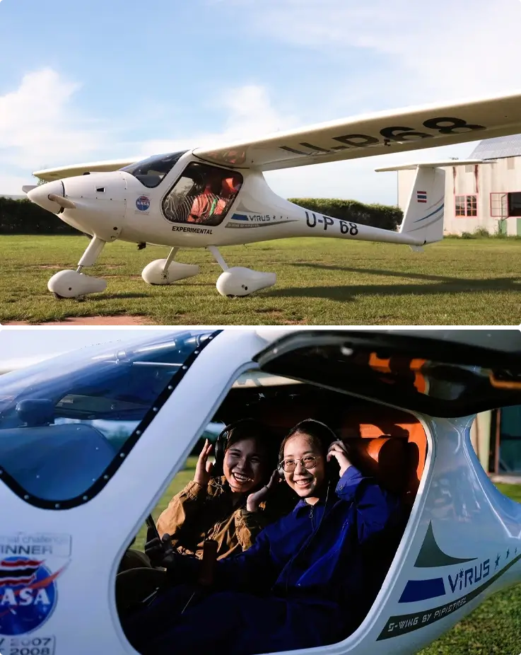 Ultralight experience in Pattaya