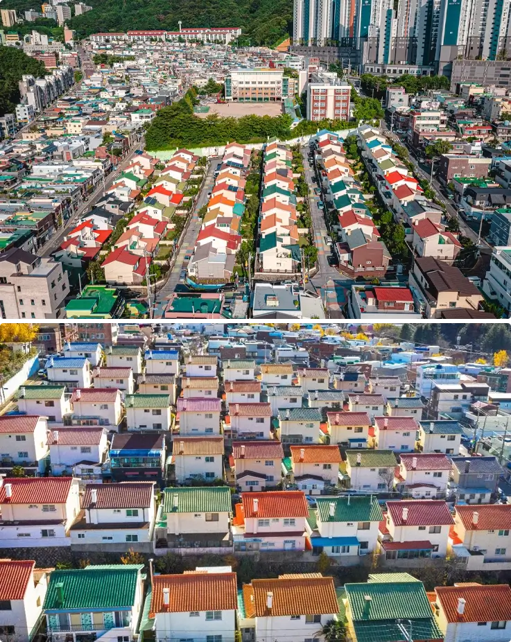 Mandeok Lego Village in Busan
