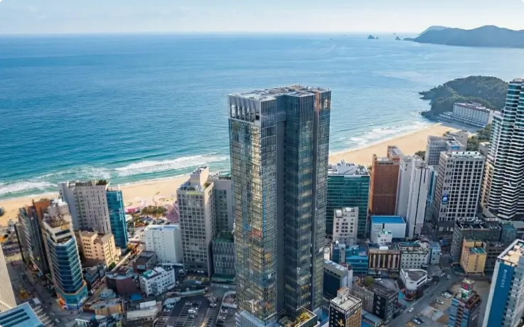 A bird's eye view of Palatium Haeundae by SONO Felice Hotel