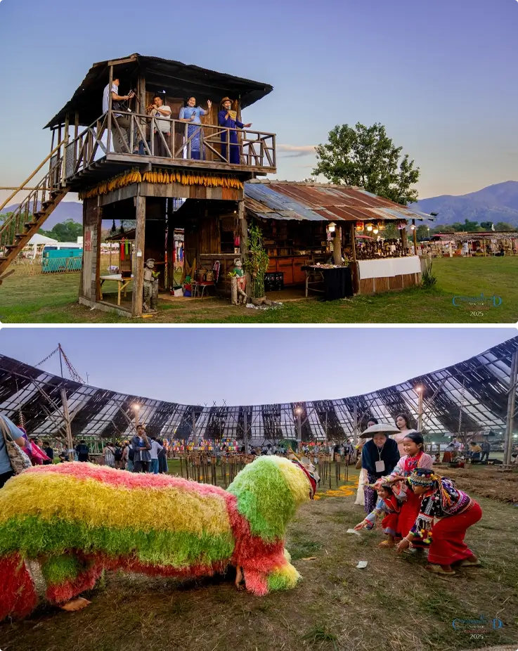 Traditional performances at Chiang Mai CAD New Year Countdown 2026