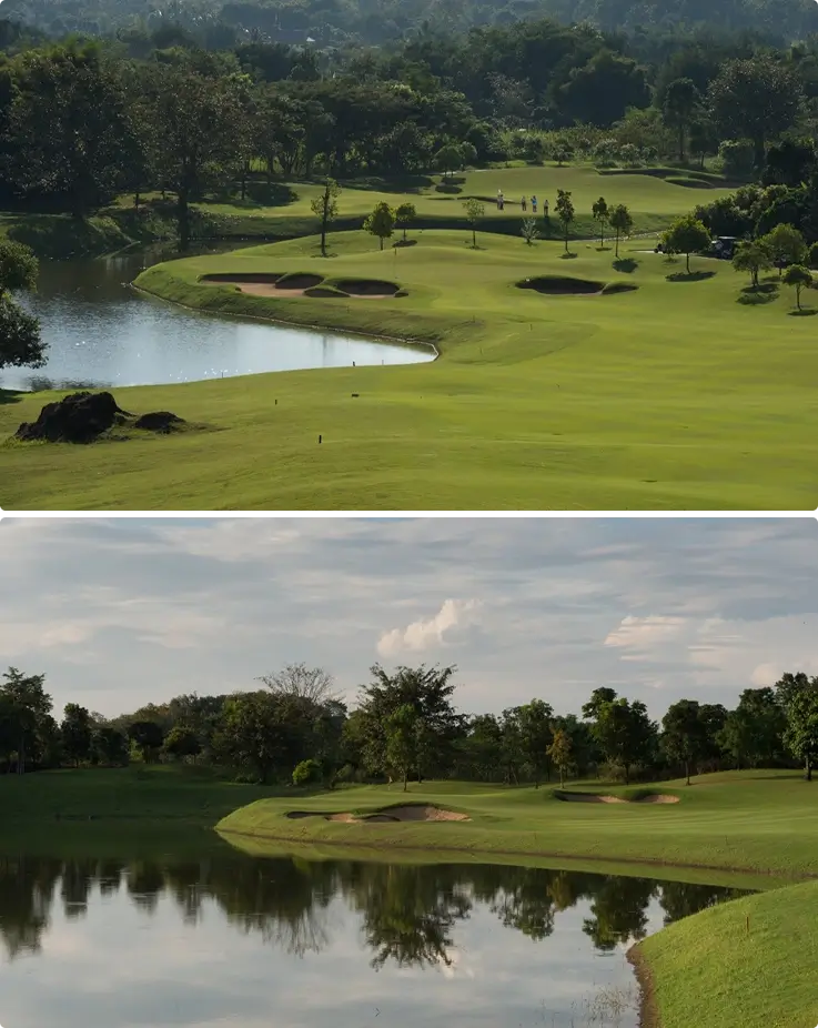Golf courses at Chiang Mai Highlands Golf and Spa Resort