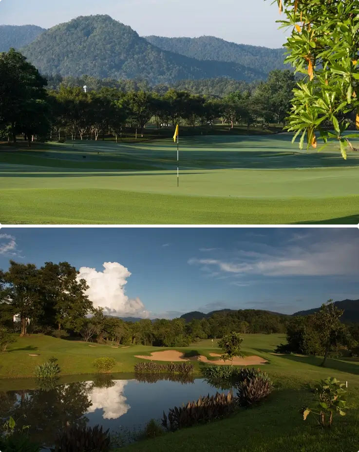 Golf courses at Chiang Mai Highlands Golf and Spa Resort